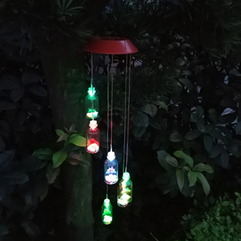 

Solar Lights For Garden Decoration Power LED Wind Chime Light Lamp Yard LED Light for Home Outdoor Garden Path Decor Birthday