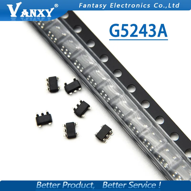 5pcs G5243AT11U SOT-23-5 G5243A SOT23-5 G5243 SOT