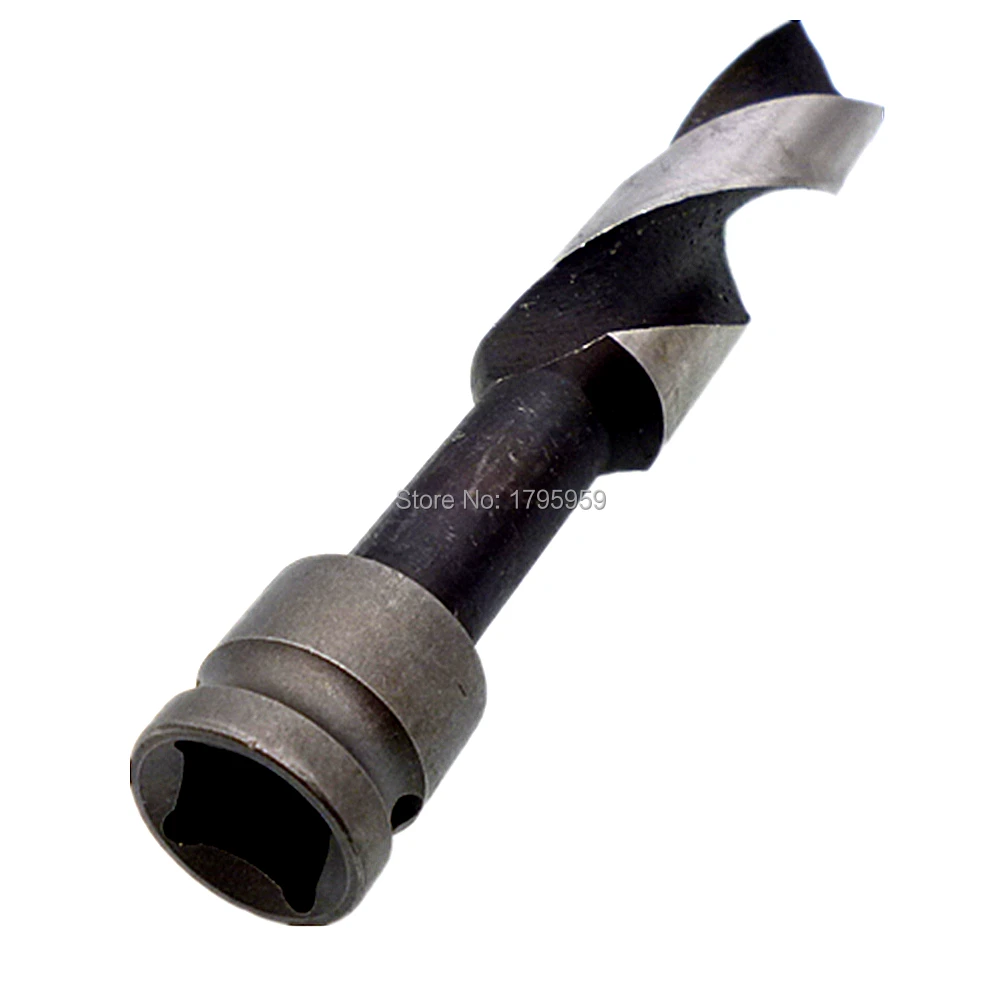 Ridotto Shank Drills Metrica Hss Drill Bits Diametro Lama 22mm HSS Punte Elicoidali In Acciaio Al Carbonio 1/2 "Sq. convertitore Adattatore