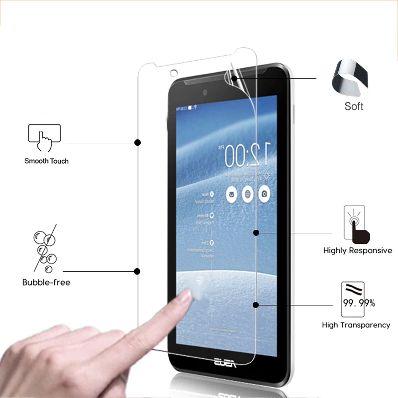 

High quality Ultra HD LCD Anti-Scratches Screen Protector Film For ASUS MeMo Pad 7 ME70CX 7.0" tablet pc Glossy films