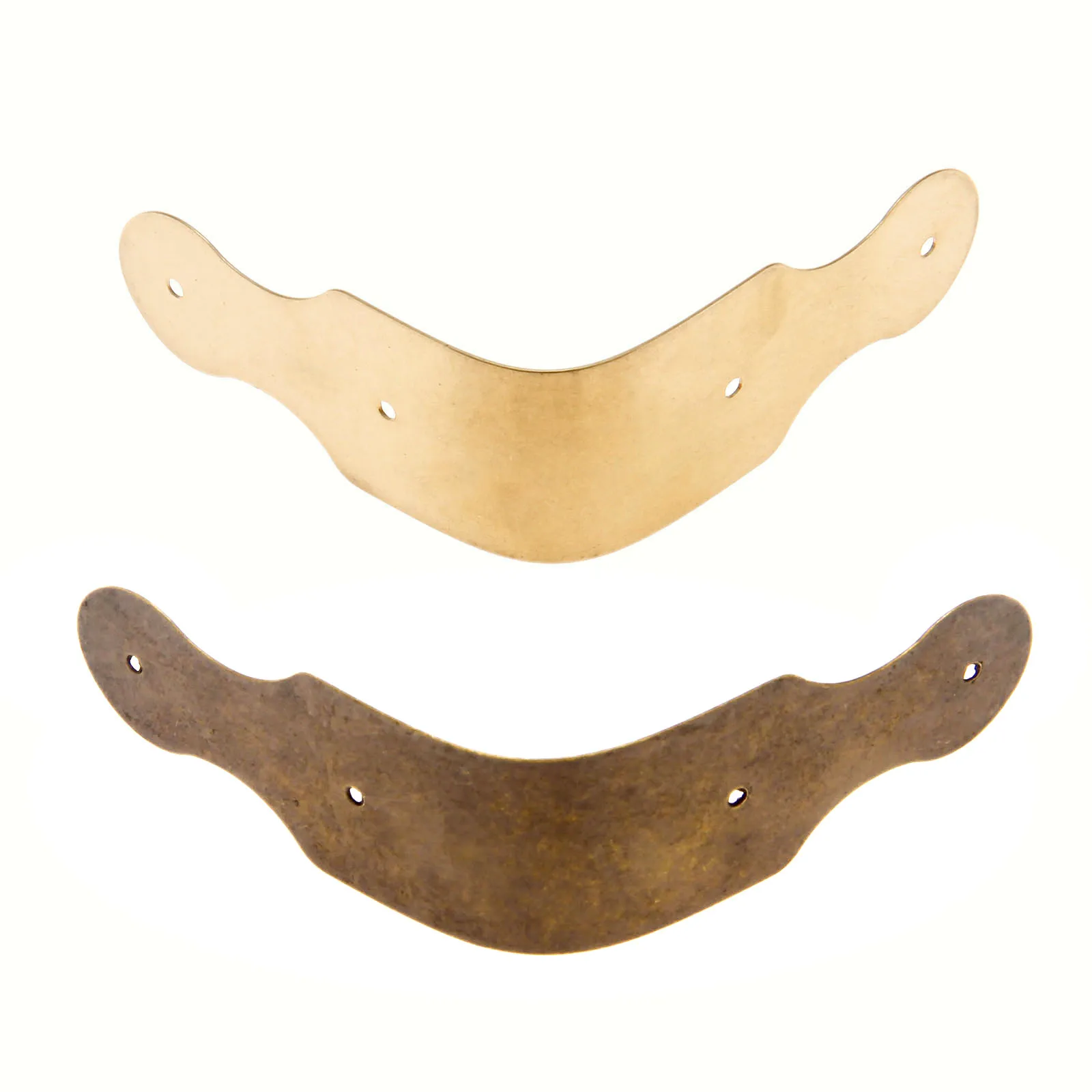 DRELD Protector decorativo de esquina antigua, accesorios de madera para muebles, caja de joyería, soporte de ángulo, Protectores decorativos de esquina, 4 Uds.