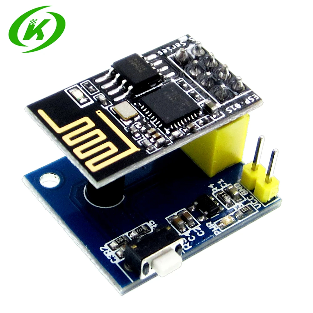 ESP8266 ESP-01 ESP01 DS18B20 Temperature Humidity Sensor Module Esp8266 Wifi Wireless NodeMCU Adapter Board IOT