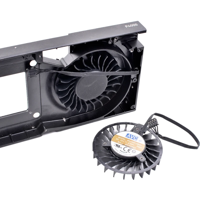 

Brand new original graphics card cooling fan 12V 0.60A BAZA0714B2U-P001 P002 for Quadro P4000 M4000