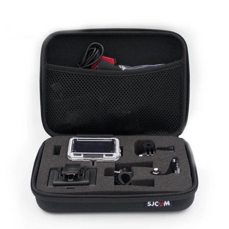 حقيبة تخزين أصلية بحجم S/M/L ، ملحقات كاميرا SJCAM SJ8 pro/Plus/Air SJ4000 5000 SJ6 SJ7 M10 M20 H9 c30