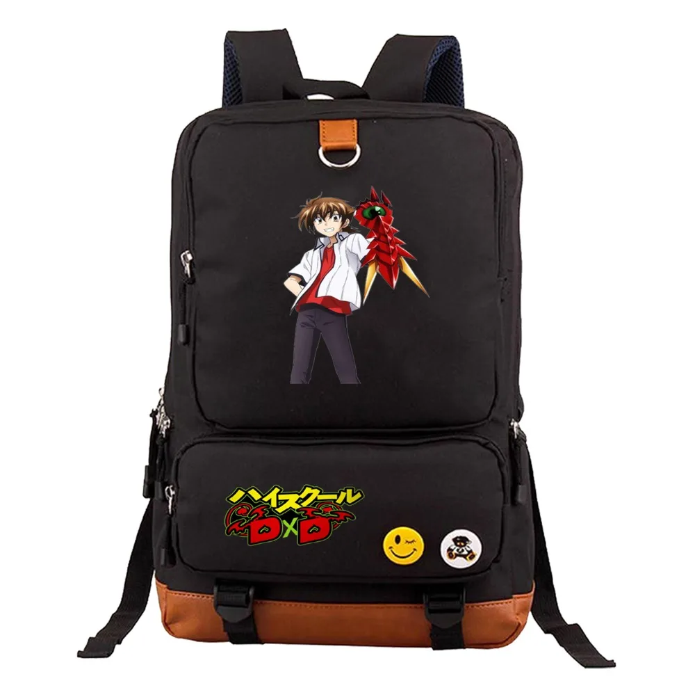 

anime High School DxD backpack men women Laptop Rucksacks Girl boy Student School book bag teenagers travel bags 6 style