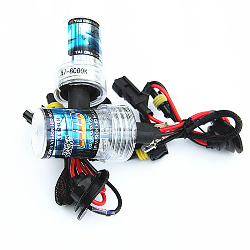 1 pair xenon h7 h11 9005 9006 HB3 HB4 880 881 D2S auto hid lamp 4300k 6000k 8000k 10000k