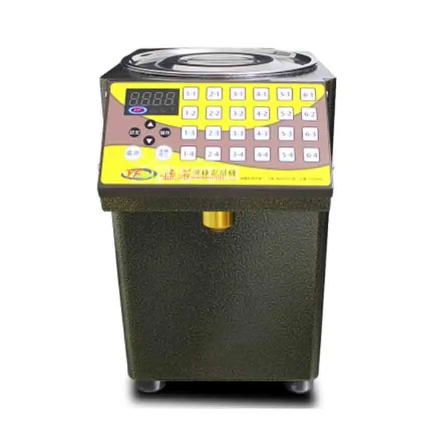 Nieuwe YF-9EN Fructose Kwantitatieve Machine 24 Grid Automatische Fructose Dispenser Voor Koffie/Bubble Tea 220V 300W 8500cc