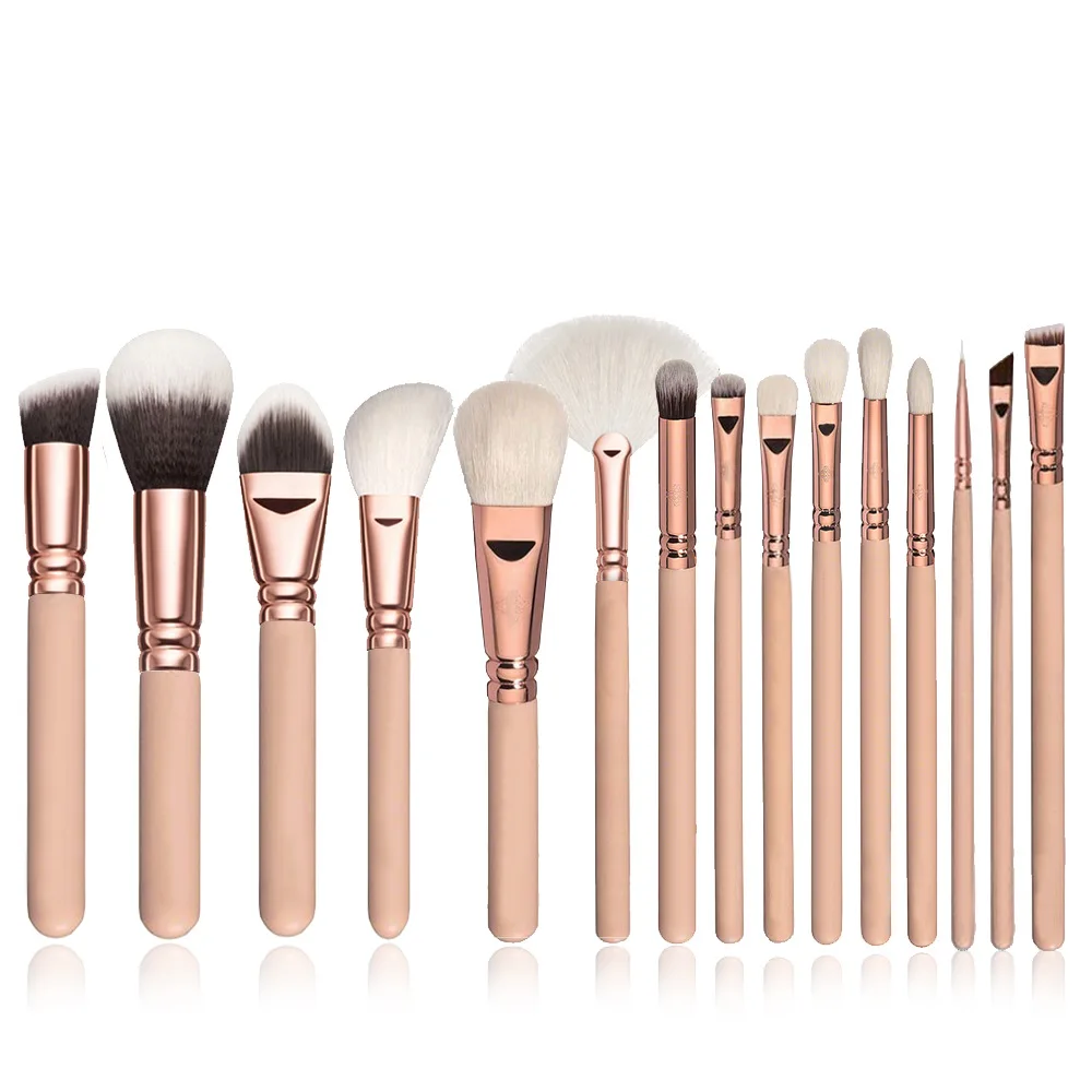 Cosmetics Makeup Brushes Set 10/15pcs Complete Kit Powder Eyebrochas Eyeshadow Brush High Quality Makeup Brushes