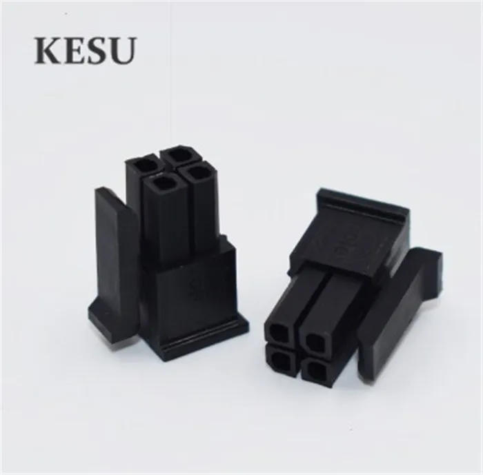 Micro-Fit male female connector 3.0mm 2x2 Pin 4Pin 4-Pin right angle/straight Plus Receptacle Housing for terminal 43025/43045