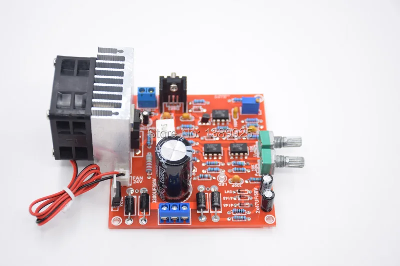 

3in1 0-30V 2mA-3A DC Regulated Power Supply DIY Kit + Radiator Aluminum Heatsink+Cooling Fan