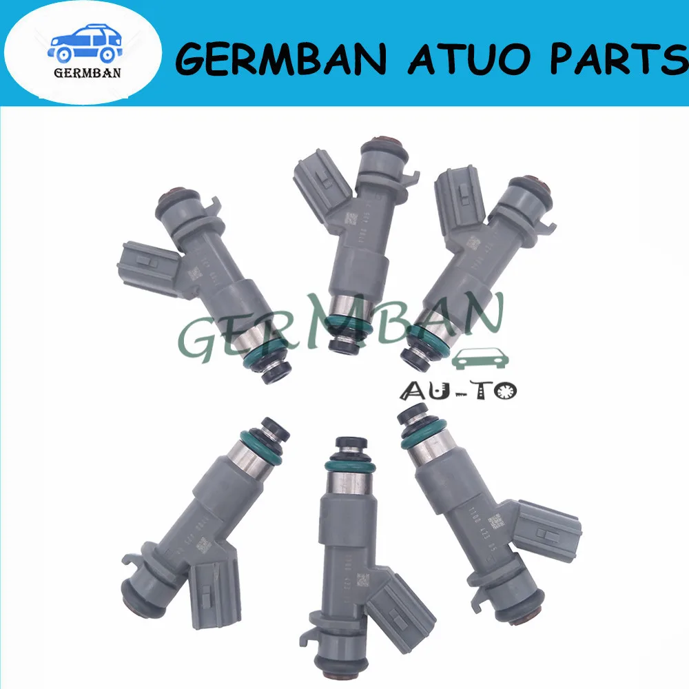 6PCS/LOT Fuel Injectors Fits for Acura MDX RL TL TSX Accord 2008-2012 Crosstour No#16450-R70-A01 16450R70A01