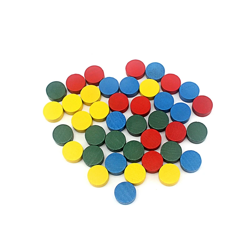 Toddler Montessori Color Sorting gioco da tavolo giocattolo per bambini in legno per bambini colori e forme round gioco educativo di smistamento dei colori