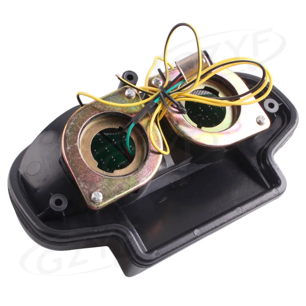 Smoke E-Mark LED Rear Tail Brake Light Turn Signal Lamp Integrated  For SUZUKI BANDIT 600 1200 2000 2001 2002 2003 2004 2005