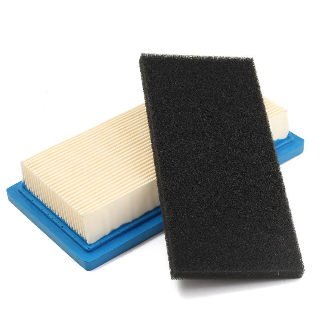 1Set Luchtfilter + Filter Spons Plus Pre-Filter Voor Briggs & Stratton 492889 494511S