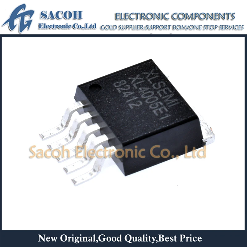 

New Original 10Pcs/Lot XL4005E1 XL4005 OR XL4003E1 OR XL4001E1 TO-263-5L 5A 300KHz 32V Buck DC To DC Converter