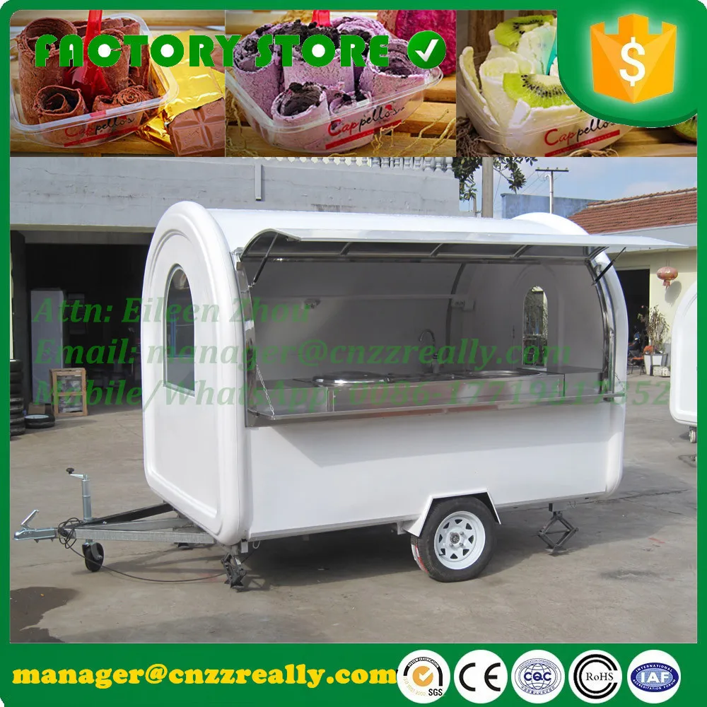 Carrinhos de comida customizados, modelo completo, oem fornecido, melhor preço, móvel, comida, usado, venda com ce