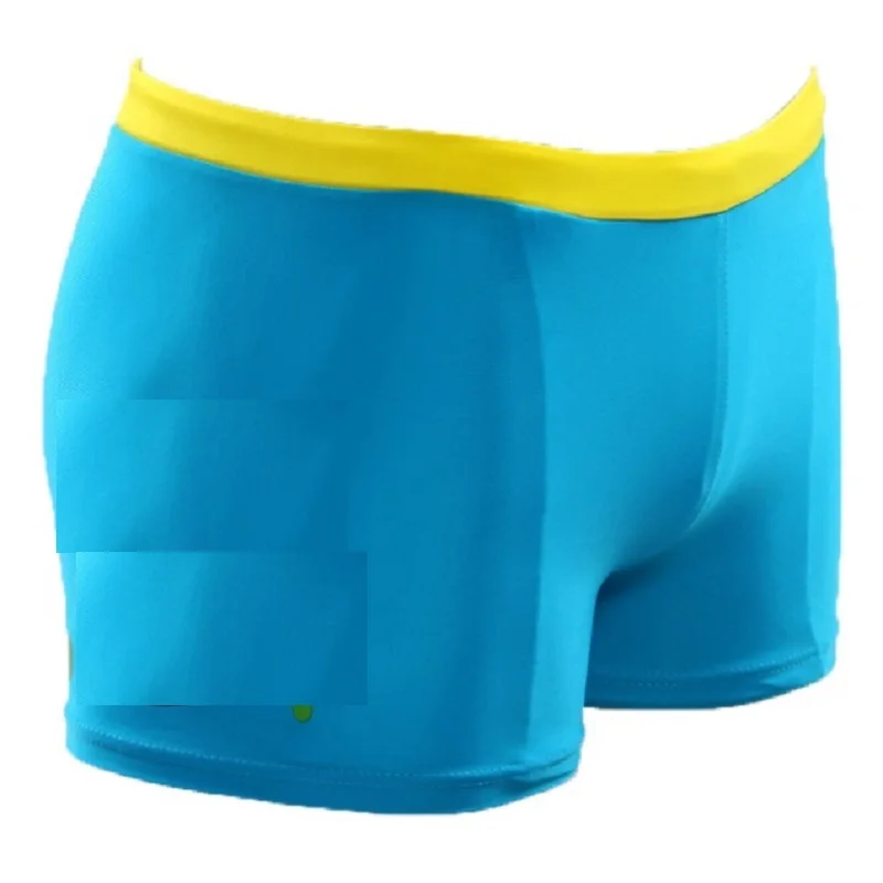 Baby Boy Swim Trunks Blue Yellow Children Swimming Trunk Boys Swimwear Boy Swim suit Toddler Beach Trunks Beach Shorts