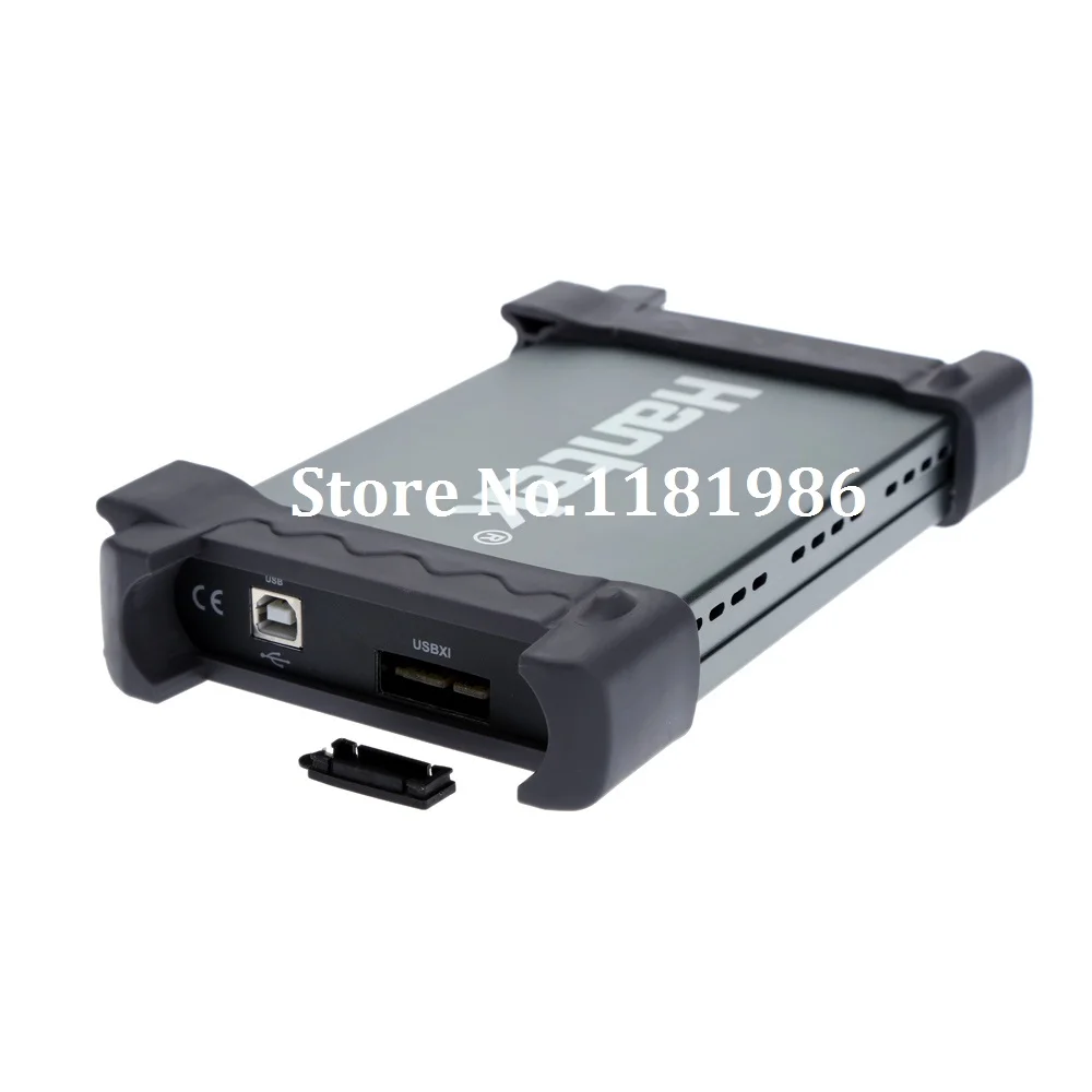 Hantek-osciloscopio analógico 6022BE, 20MHz, 48 MS/s, 2 canales, osciloscopio USB para PC