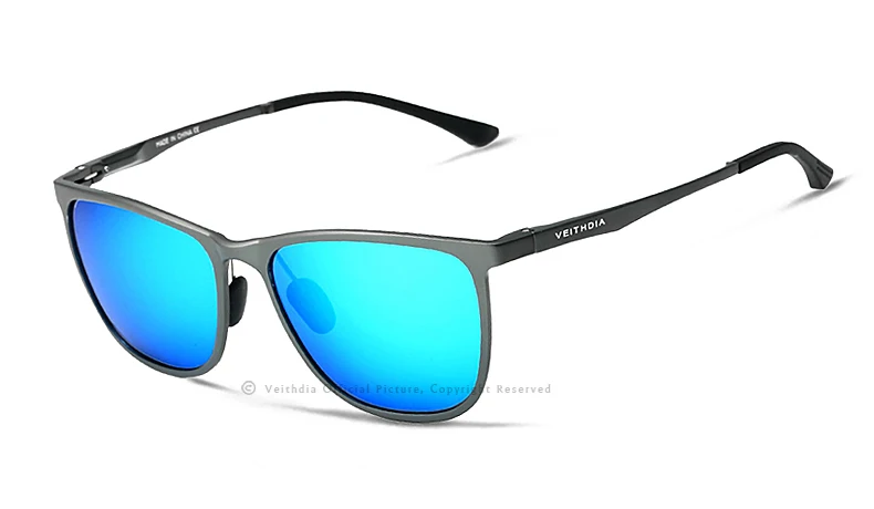 Veithdia Retro Aluminium Magnesium Merk Heren Zonnebril Gepolariseerde Lens Vintage Brillen Accessoires Zonnebril Voor Heren 6623