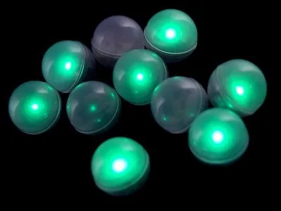 12pcs/bag Magical led light ball Firefly fading floating LED lights Battery Operated underwater colorful Mini LED Fairy Light