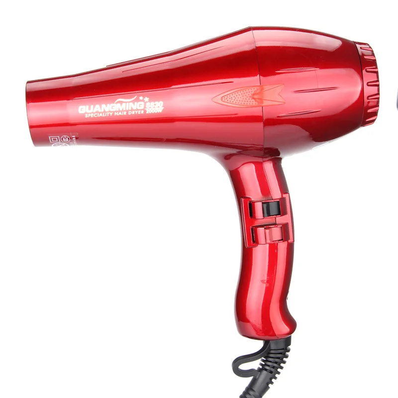 Professional 2000W Electric Hair Dryer Blower EU Plug 220-240V with 2 Speed and 3 Heat Settings Travel Household styling Tools