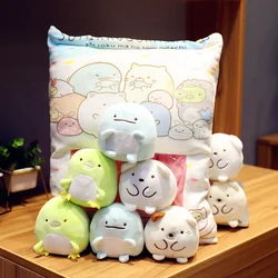 A Bag Pudding Of Sumikko Gurashi Plush 8 Pcs Japanese Animation Sumikko Gurashi Soft Pillow Corner Bio Cartoon Toyfor Kids Girl