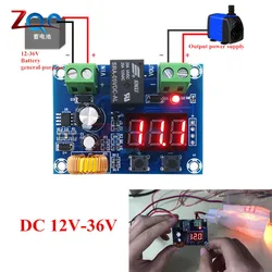 XH-M609 LED cyfrowy moduł odłączania niskiego napięcia akumulatora płytka zabezpieczająca nadładowanie/rozładowanie/prąd/zwarcie obwodu DC 12-36V