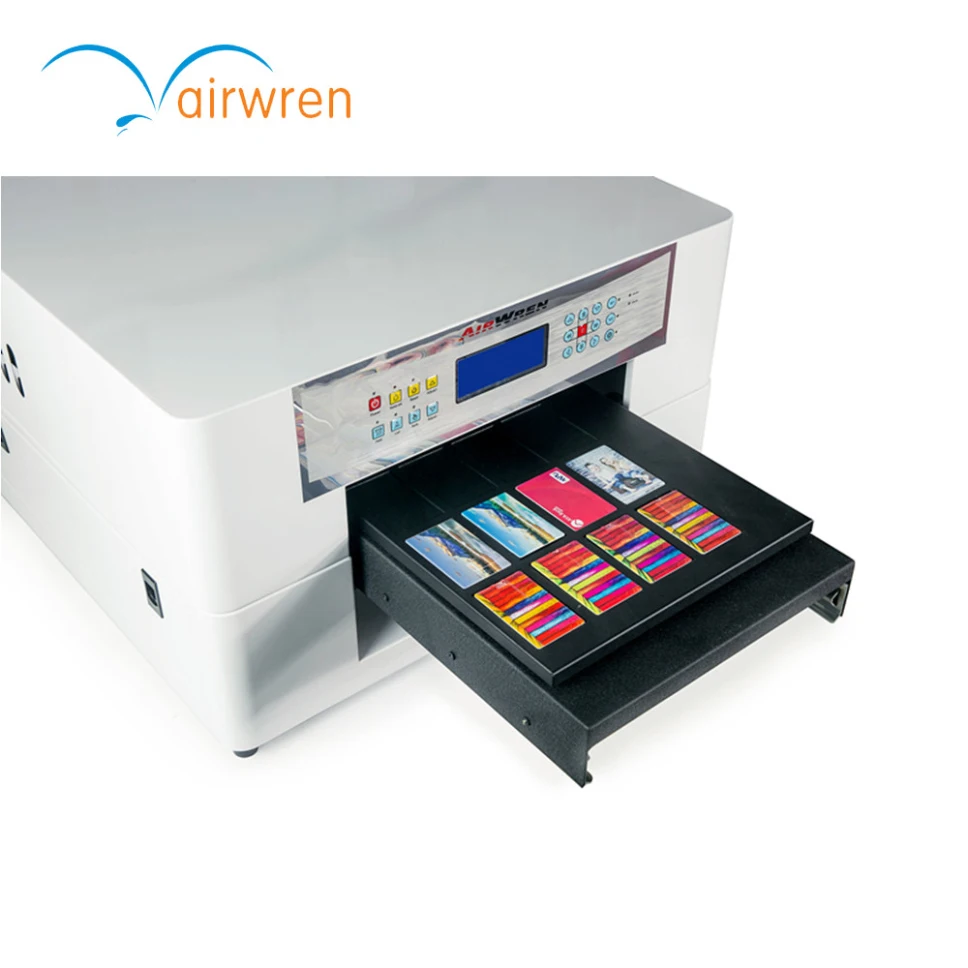 A3 UV Printer Price Business Card Printing Machine With CMYKWW 6 Colors Print Mode