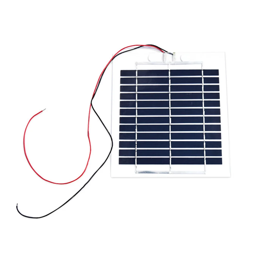 BOGUANG Solar panel 6V panel słoneczny poly cell elastyczny Panel moduł solarny 3W 500MA do ładowania zestawy diy zabawki lampka przenośna cienki