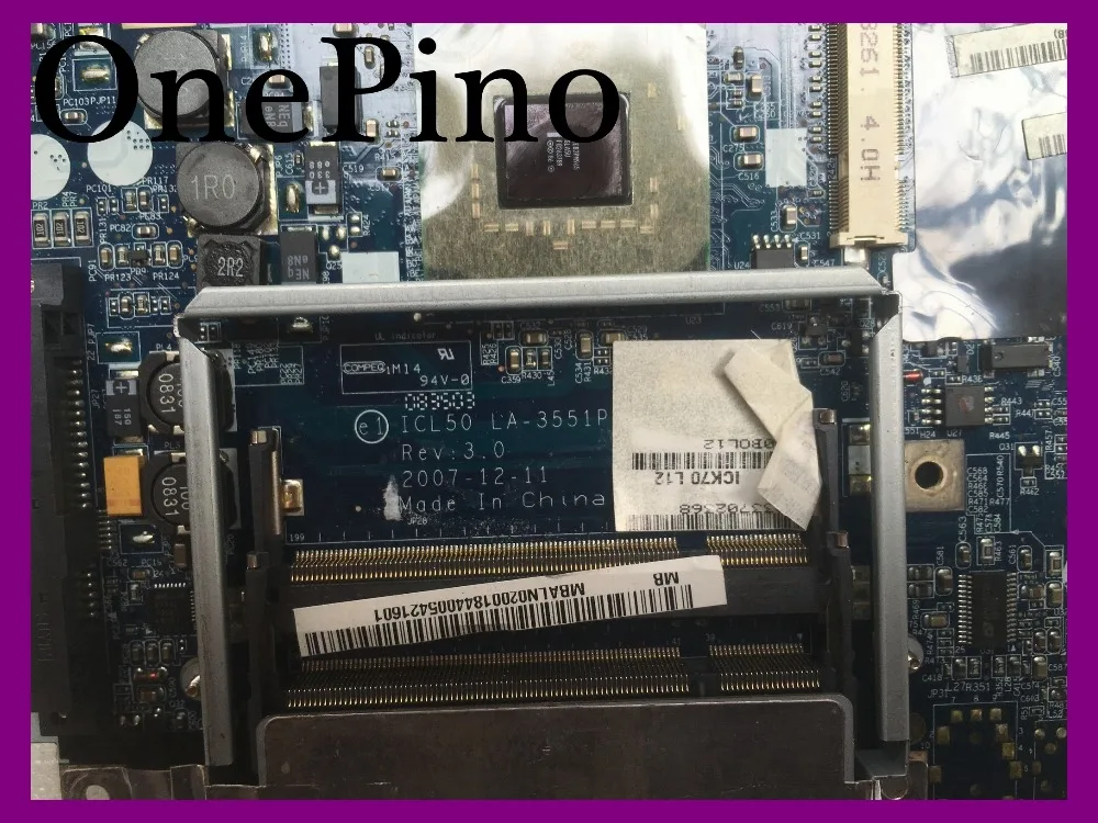 Imagem -02 - Motherboard para Acer 7720 7720g 7720z Mbaln02001 Ick70 L12 La3551p Pm965 Testado Trabalho