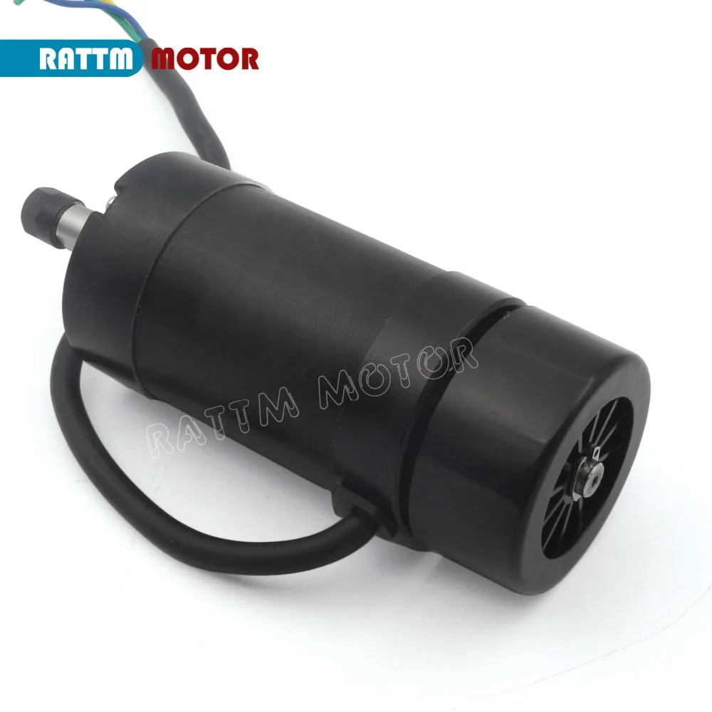 Imagem -04 - Brushless ar Refrigerado Motor do Eixo 400w 48v Er8 Mais 600w 60v Driver sem Hall Cnc Router Moagem Milling Kit dc