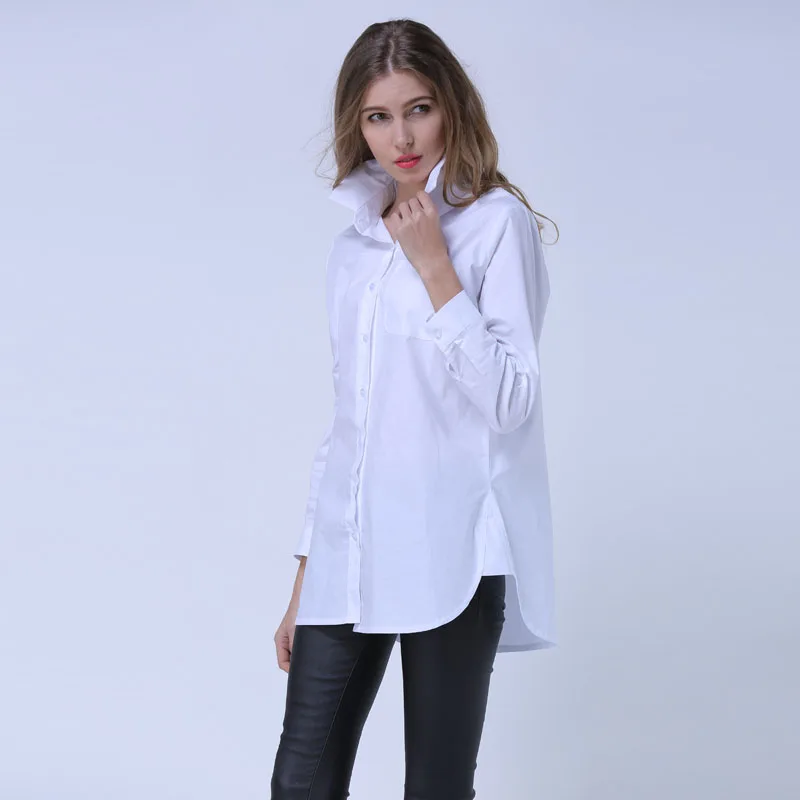 

Women Blouse Shirt Blouses Long Sleeve White Shirts Casual Shirt Blusas Camisas Femininas Tops New 4XL 5XL