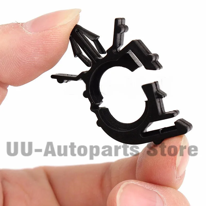 54 pcs/lot Durable Wire Loom Routing Clip Wiring Harness Assortment Convoluted Conduit for GM Car Interior Accessories