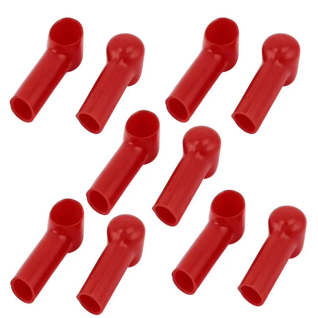 

uxcell 10Pcs PVC Battery Terminal Insulating Protector Covers Red 14mmx10mm