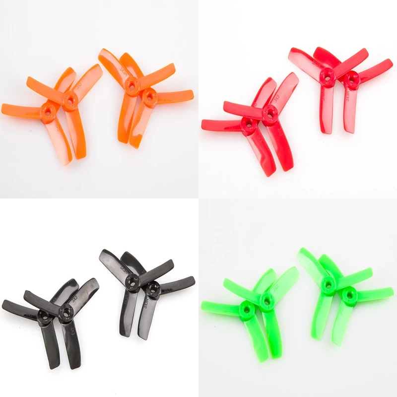 2 paia/borsa BeeRotor 3x3 \'\'3030 3-Pale Dell\'elica Oggetti di Scena Per Il FAI DA TE Piccolo Aerei FPV Multi-rotori Mini Drone Pro