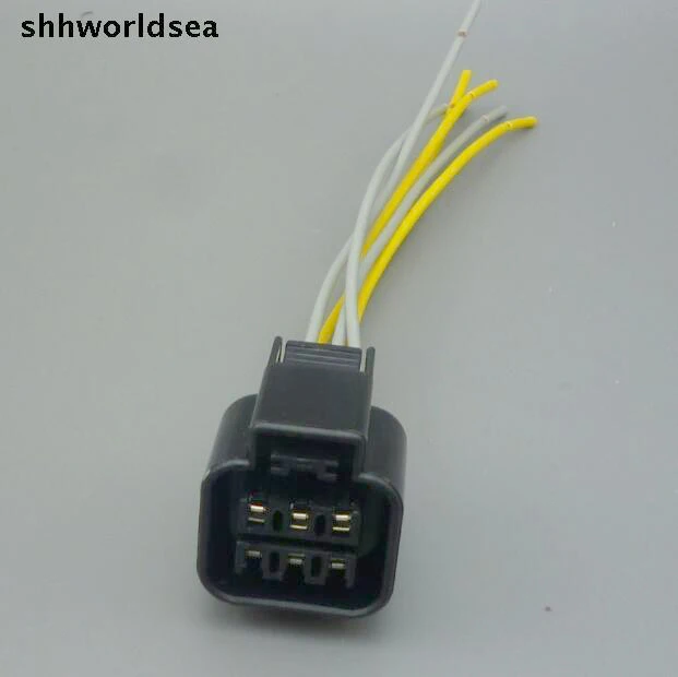 

Shhworldsea 1/2/10/50/100 шт. комплект автомобильных фар 6p разъем PB625-06027