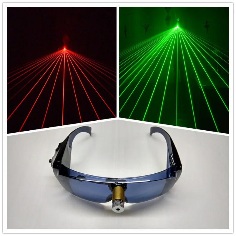 

Wecool hot sale high quality rechargeable battery one green or red laser glasses for stage show festive & party supplies