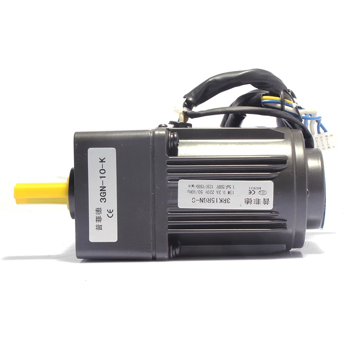 

15W 220V AC gear motor + 3RK15GN-C governor / variable speed motor motor reversible motor