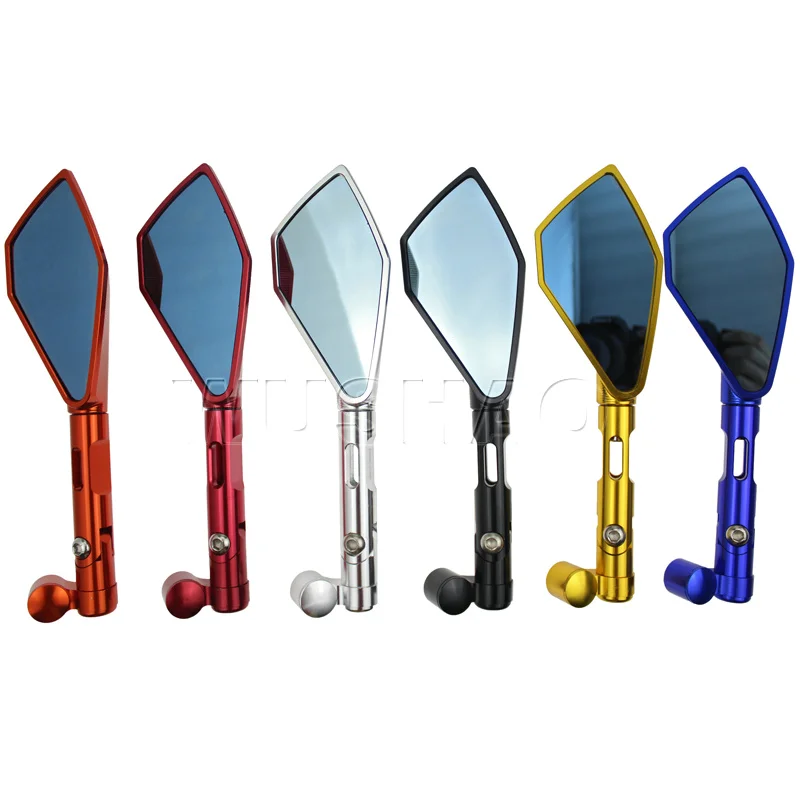 Motorcycle CNC Aluminum Rearview Side Mirrors For Kawasaki Z900 Z1000 Z650 Z125 Z 900 1000 650 125