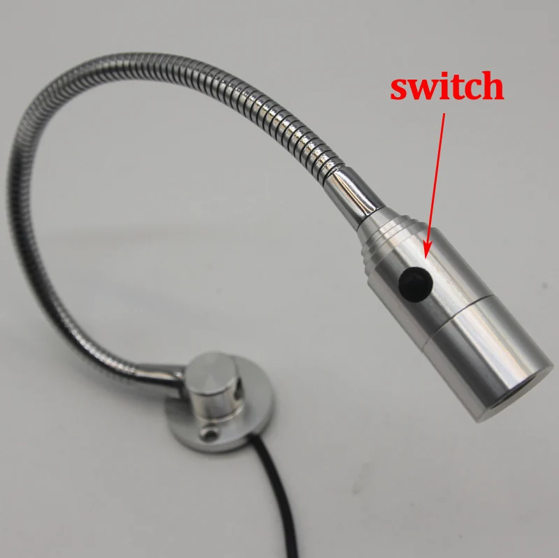 1W 12V 24VOLT Led Flexible Wall Reading Light