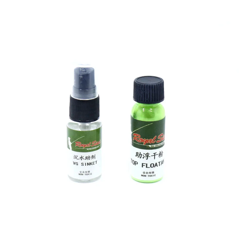 PERSUADER 1bottle floatant powder or sinket silicone based additive fly tying chemical floating powder or wet fly sinking liquid