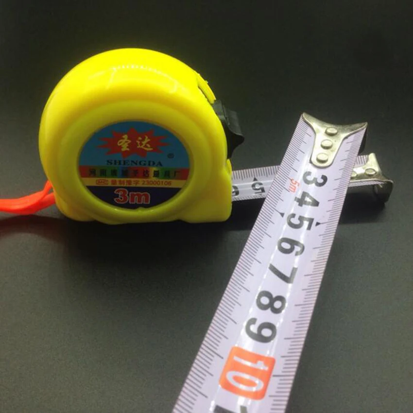 2M 3M 7.5M 10M Tape Measure Metric Steel Measuring Ruler Distance Measuring Tool Meter Ruler Steel Tape Length Measuring Tools