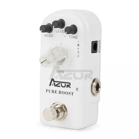 AZOR AP-304 퓨어 부스트 미니 기타 이펙트 페달, AZOR 미니 페달, 마이크로 페달, 기타 액세서리, 신제품