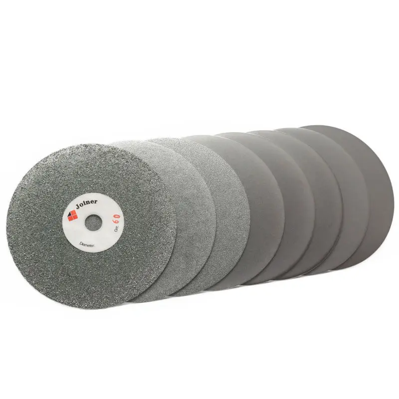 6 "cala 150 mm Grit 60-3000 diamentowa tarcza szlifierska tarcza ścierna powlekana płaska okrążenie dysku dla kamieni szlachetnych biżuteria szkło Rock ceramika