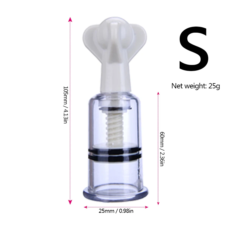 S/L/XL/M Size Nipple Clamps Breast Sucker Pussy Pump Enlarger Clitoris Stimulator Nipple Vacuum Pump Adult Game SM Sex Toys