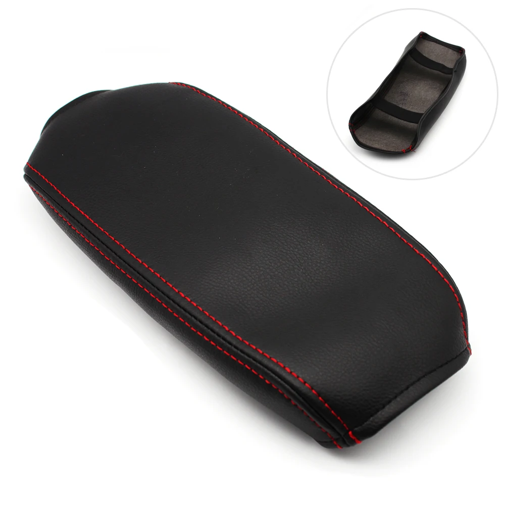 For VW Golf 5 V MK5 Jetta 2005 2006 2007 2008 2009 2010 Car Center Control Armrest Box Microfiber leather Cover Protective