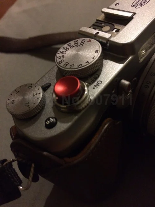 Выбирайте 3 шт Плоские выпуклая вогнутая кнопка спуска затвора для Leic Fujifilm X100 x100s x10 x20 X-Pro1 m3 m6 m8 m9