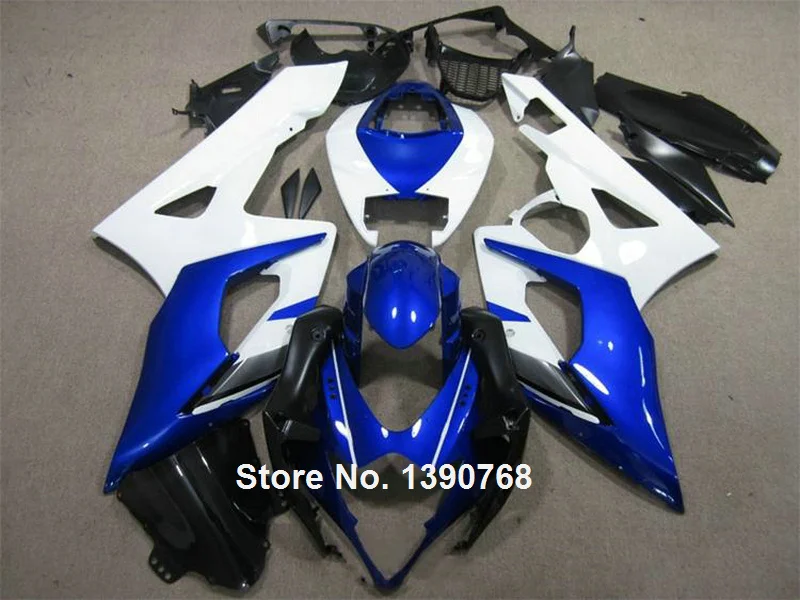 Bodywork fairing kit for Suzuki injection molding GSXR1000 2005 2006 blue white black bodywork fairings set GSXR1000 05 06 NP65