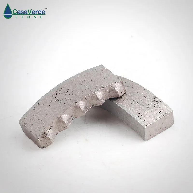 DC-DSCB01 M type diamond core drill bit segments 24x3.5x10mm wet drilling for concrete