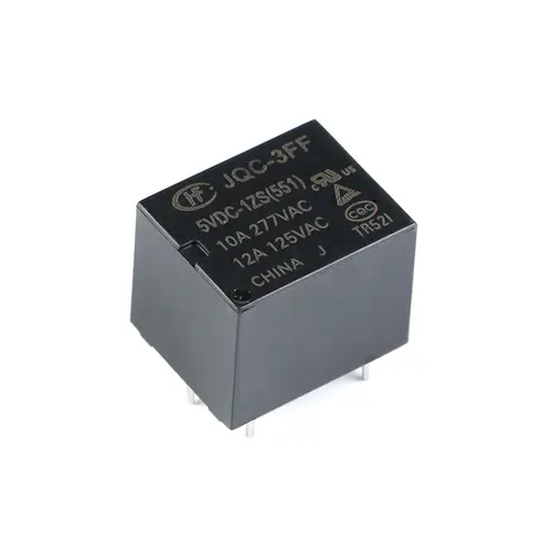 Imagen 2 del producto 5 uds 10A relé HF3FF - JQC - 3FF - 5VDC - 1ZS 12VDC -1ZS 24VDC-1ZS(551) 5 pines DIP5 HF- JQC-3FF - 5V 9V 12V 24V DC relés
